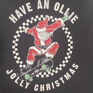 XS (4-5) Boys long sleeve Christmas tee